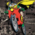 DC Comics Robin Vintage Action pose pattern Surface Book 2 15in Skin
